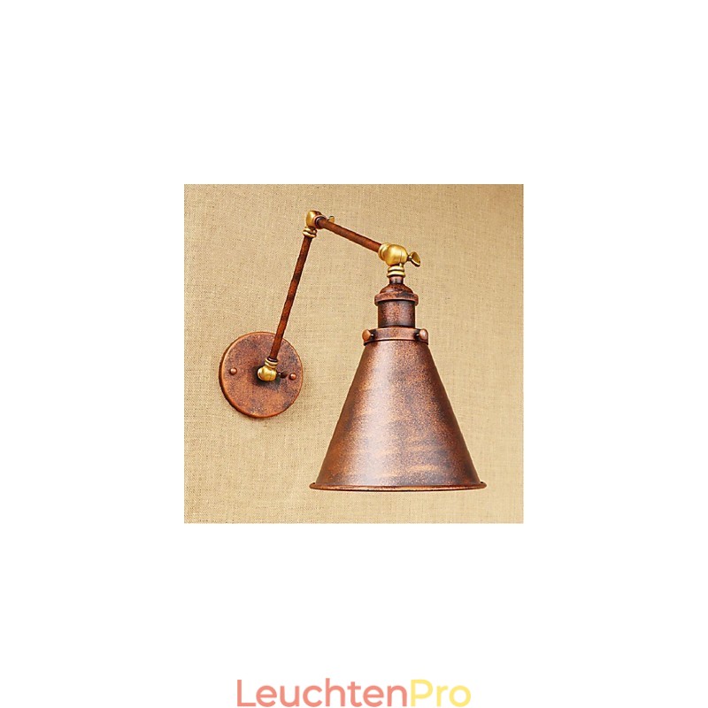 Lange arm Halb rost Retro Kreative Nostalgische Versenkbare Klapp Wandleuchten Wand Licht