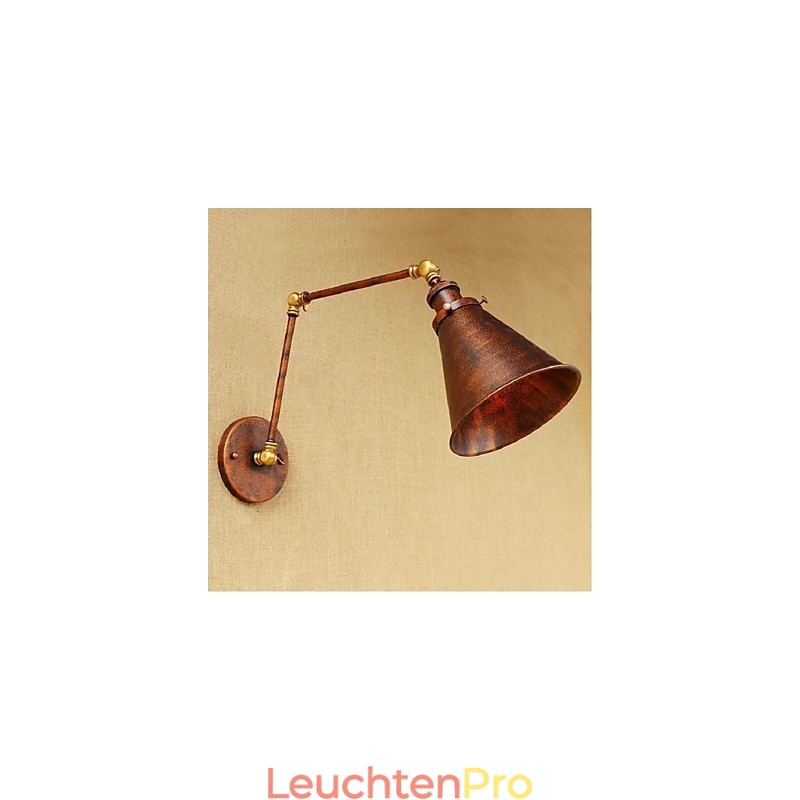 Lange arm Halb rost Retro Kreative Nostalgische Versenkbare Klapp Wandleuchten Wand Licht