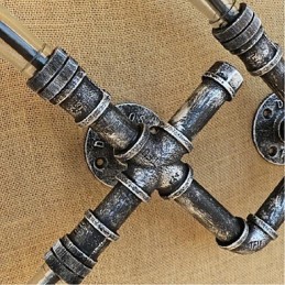 Rustikale Lodge-Malerei-Funktion für Umgebungslicht-Wandleuchten Wandleuchte