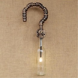 Retro American Village Creative Industry Wind Designer Wasserflasche Wandleuchte Wandleuchte