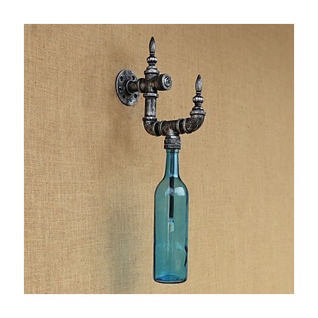 Retro Nostalgie Mit Persönlichkeit Cafe Bar Restaurant Korridor Wasser Flasche Wand Lampe Retro Nostalgie Mit Persönlichkeit Cafe Bar Restaurant Korridor Wasser Flasche Wand Lampe