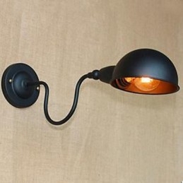 Retro Schwarz High Grade Persönlichkeit Nacht Schlafzimmer Studie Dreht Sich Um Dekorative Wand Gang