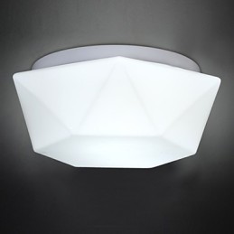 Kreative weiße Diamantglaskuppel absorbiert Licht