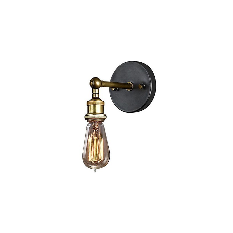 Die American Village Wand Balkon Korridor Einfache Kupfer Kopf Lampe
