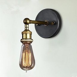 Die American Village Wand Balkon Korridor Einfache Kupfer Kopf Lampe