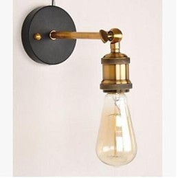 Die American Village Wand Balkon Korridor Einfache Kupfer Kopf Lampe