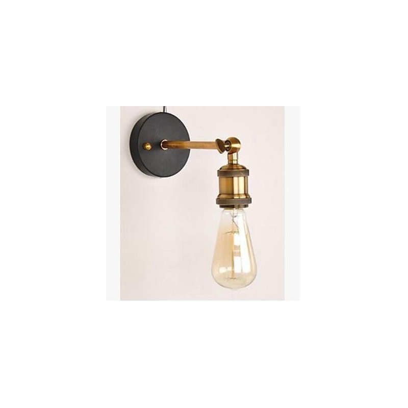 Die American Village Wand Balkon Korridor Einfache Kupfer Kopf Lampe