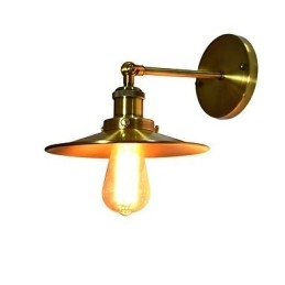 Rustikale Lodge Traditionelle Klassische Messing-Funktion für Downlight-Wandleuchten Wandleuchte