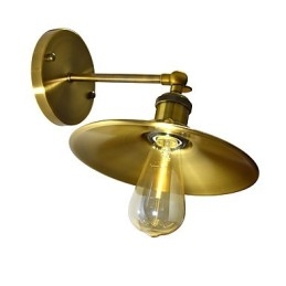 Rustikale Lodge Traditionelle Klassische Messing-Funktion für Downlight-Wandleuchten Wandleuchte