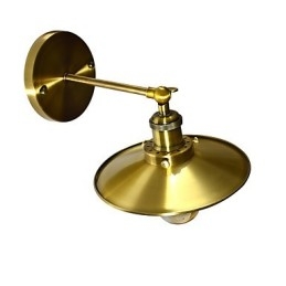 Rustikale Lodge Traditionelle Klassische Messing-Funktion für Downlight-Wandleuchten Wandleuchte