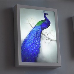 Integrierte moderne zeitgenössische moderne zeitgenössische Malerei-Funktion für Ambient Light Wandleuchten