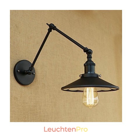 Rustikale Lodge Country Retro-Malerei-Funktion für Mini-Stil Swing Arm Wandleuchte Rustikale Lodge Country Retro-Malerei-Funktion für Mini-Stil Swing Arm Wandleuchte