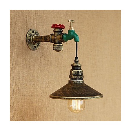 Country-Neuheit Retro-Malerei-Funktion für Mini-Stil Umgebungslicht Wandleuchten Wandleuchte Country-Neuheit Retro-Malerei-Funktion für Mini-Stil Umgebungslicht Wandleuchten Wandleuchte