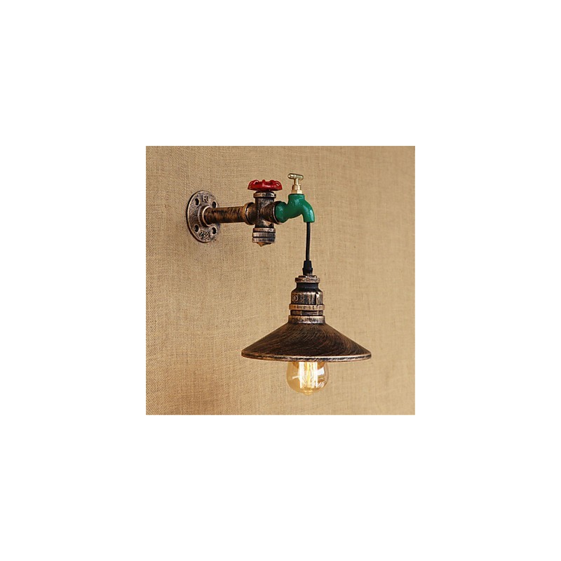 Country-Neuheit Retro-Malerei-Funktion für Mini-Stil Umgebungslicht Wandleuchten Wandleuchte