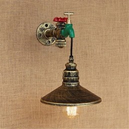 Country-Neuheit Retro-Malerei-Funktion für Mini-Stil Umgebungslicht Wandleuchten Wandleuchte