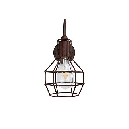 Wandleuchte Wandleuchter Wand Rostfarben Retro Wandlampe Wandleuchte Wandleuchter Wand Rostfarben Retro Wandlampe