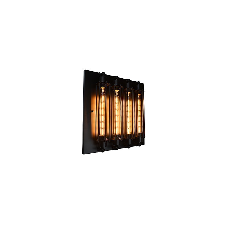 Wandleuchte Wandleuchter Wand Eisen Wandlampe 4 in 1 Wandlampe