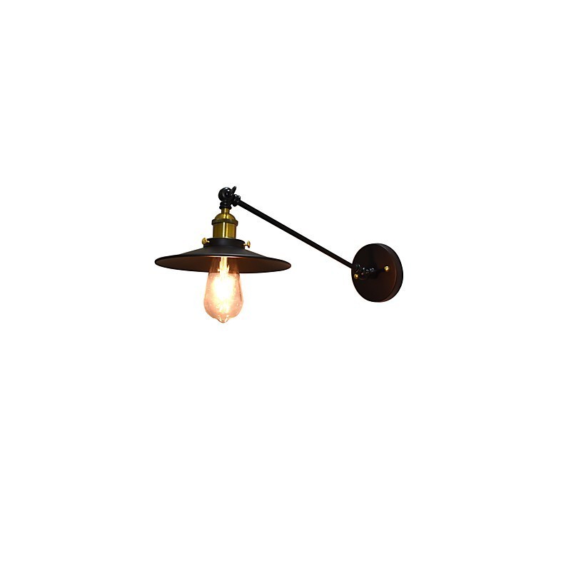 Buzz Wand Eisen Wandlampe Dumme schwarze Lichtschwertlampe an der Wand