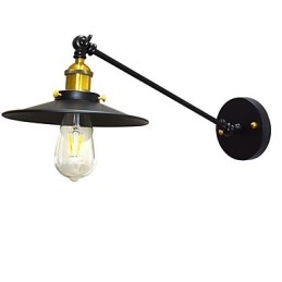 Buzz Wand Eisen Wandlampe Dumme schwarze Lichtschwertlampe an der Wand