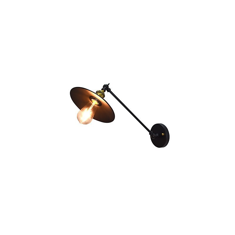 Buzz Wand Eisen Wandlampe Dumme schwarze Lichtschwertlampe an der Wand