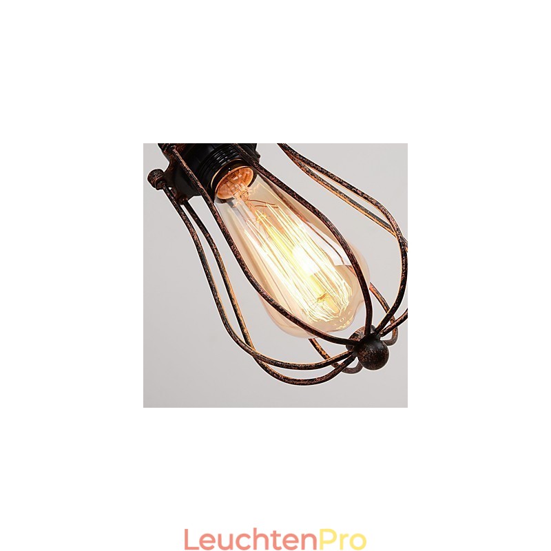 Industrielle Retro Eisen Wandleuchte Kreative Persönlichkeit Lift Pully Wandleuchte