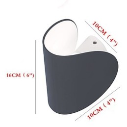 Moderne zeitgenössische Malerei-Funktion für Mini-Stil Umgebungslicht Wandleuchten Wandleuchte Persönlichkeit Wandlampe