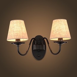 Rustikale Lodge Einfache Vintage Malerei Feature Umgebungslicht Wandleuchten Wandleuchte