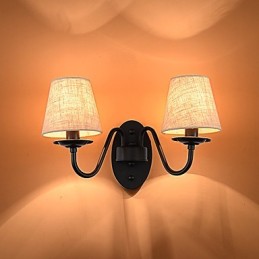 Rustikale Lodge Einfache Vintage Malerei Feature Umgebungslicht Wandleuchten Wandleuchte
