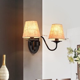 Rustikale Lodge Einfache Vintage Malerei Feature Umgebungslicht Wandleuchten Wandleuchte