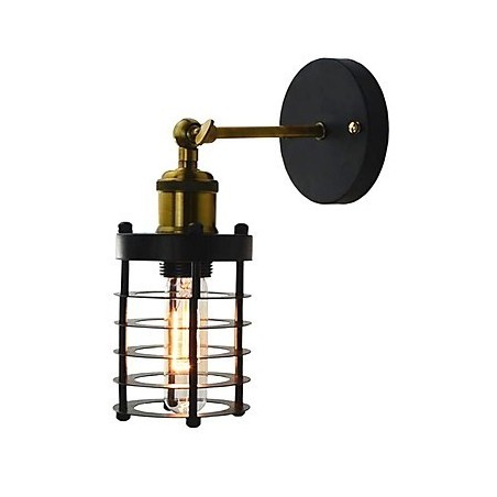 Einfache Vintage-Landhaus-Retro-Malerei-Funktion für Mini-Stil Umgebungslicht-Wandleuchten Einfache Vintage-Landhaus-Retro-Malerei-Funktion für Mini-Stil Umgebungslicht-Wandleuchten