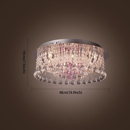 Luxus Kristall Kronleuchter mit 12 Lichtern Louis Design
