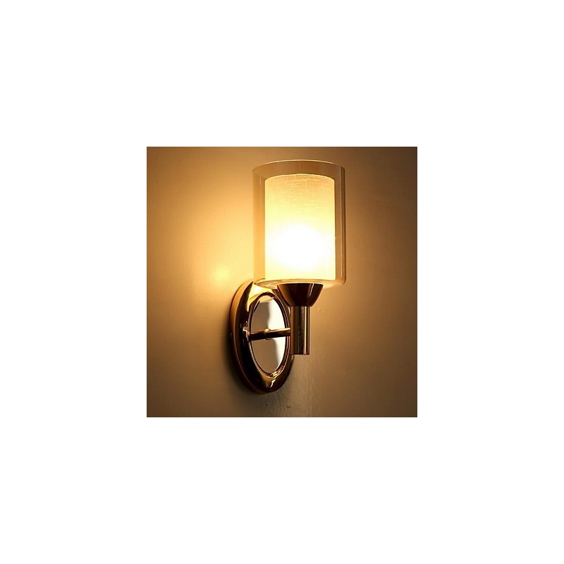 Moderne zeitgenössische galvanisierte Feature Uplight Wandleuchten Wandleuchte