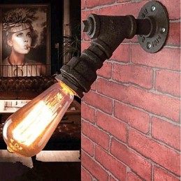 Rustikale Lodge-Malerei-Funktion für Arc Ambient Light Wandleuchten Wandleuchte