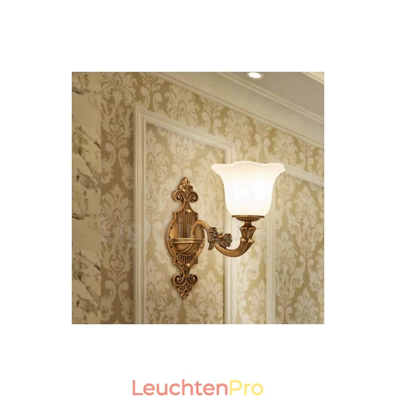 Einzellicht Traditionelles Klassisches Wohnzimmer Esszimmer Schlafzimmer Metall Luxus Wandleuchten für den Innenbereich