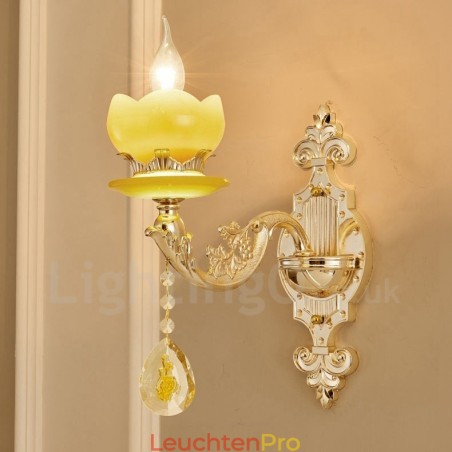 Einzellicht Traditionelles Klassisches Wohnzimmer Esszimmer Schlafzimmer Metall Luxus Wandleuchten für den Innenbereich Einzellicht Traditionelles Klassisches Wohnzimmer Esszimmer Schlafzimmer Metall Luxus Wandleuchten für den Innenbereich