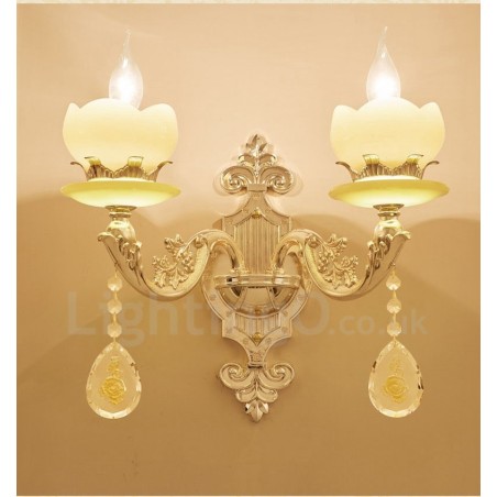 2 Licht Traditionelle Klassische Wohnzimmer Esszimmer Bett Zimmer Metall Innen Wandleuchten 2 Licht Traditionelle Klassische Wohnzimmer Esszimmer Bett Zimmer Metall Innen Wandleuchten