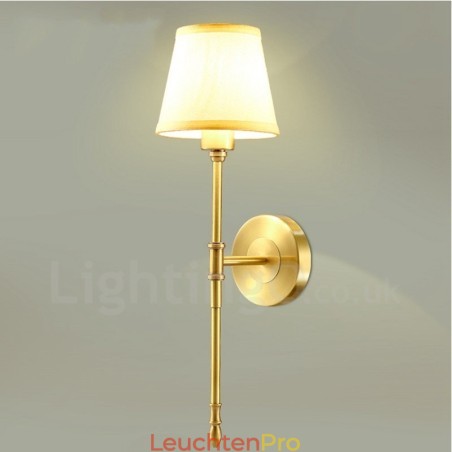 Traditionelle klassische Wandleuchten aus Kupfer für den Innenbereich mit einer Leuchte Traditionelle klassische Wandleuchten aus Kupfer für den Innenbereich mit einer Leuchte