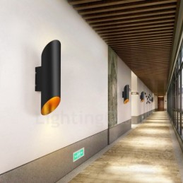 Moderne zeitgenössische Unterputz-Wandleuchten aus Aluminiumlegierung