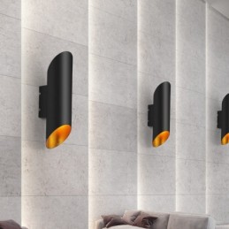 Moderne zeitgenössische Unterputz-Wandleuchten aus Aluminiumlegierung