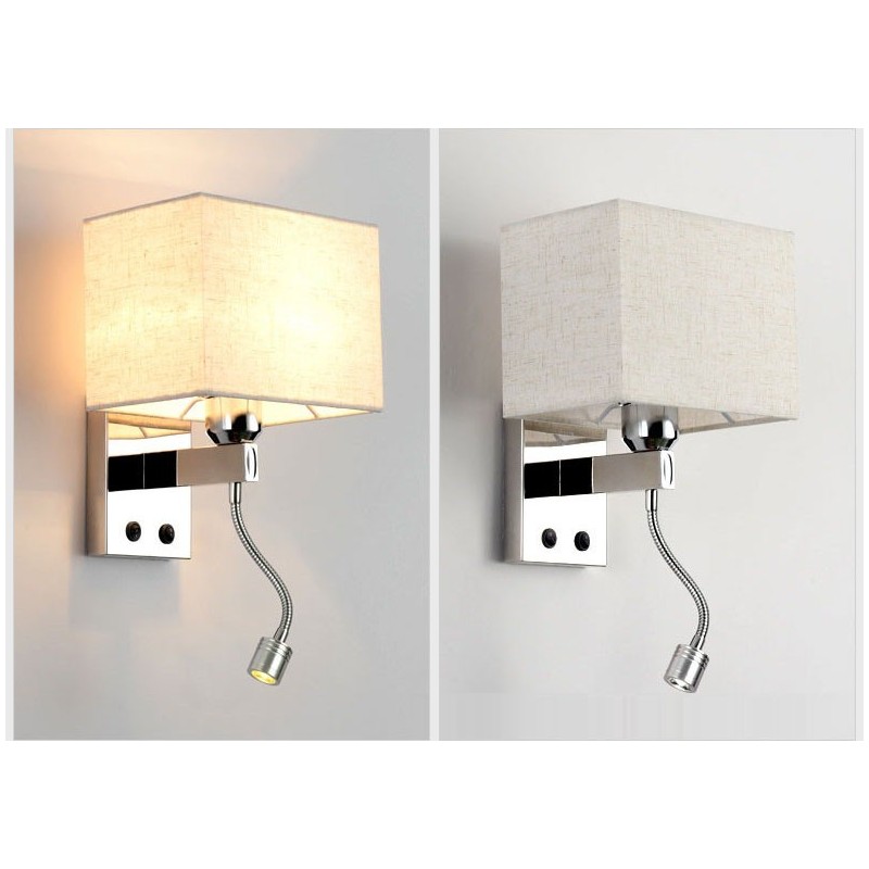 Das moderne Hotelzimmer Lese kreative Stoff Korridor Balkon Nachttischlampe Wandleuchte