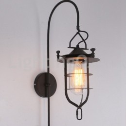 Retro Dock Wand Lampe Schwarz Wharf Wand Lichter Dock Wandleuchte Restaurant Wohnzimmer Cafe Bar Kleidung Shop
