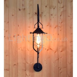 Retro Dock Wand Lampe Schwarz Wharf Wand Lichter Dock Wandleuchte Restaurant Wohnzimmer Cafe Bar Kleidung Shop