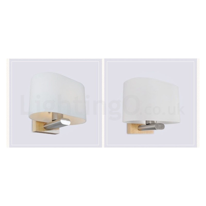 Moderne zeitgenössische Wandleuchten aus Holz und Edelstahl mit Glasschirm für Gang, Bar, Café, Schlafzimmer, Arbeitszimmer, Loft, Pulley-Wandleuchte