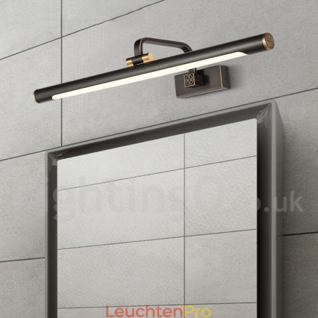 IPMirror Lampe Badezimmerleuchten Reines Messing Wandleuchten mit Acrylschirm Make-up Beleuchtung IPMirror Lampe Badezimmerleuchten Reines Messing Wandleuchten mit Acrylschirm Make-up Beleuchtung