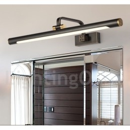 IPMirror Lampe Badezimmerleuchten Reines Messing Wandleuchten mit Acrylschirm Make-up Beleuchtung