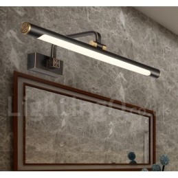 IPMirror Lampe Badezimmerleuchten Reines Messing Wandleuchten mit Acrylschirm Make-up Beleuchtung