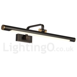 IPMirror Lampe Badezimmerleuchten Reines Messing Wandleuchten mit Acrylschirm Make-up Beleuchtung