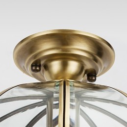 Modernes zeitgenössisches dekoratives Design Kupfer Deckenleuchte Familie