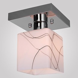 Moderne zeitgenössische Mini-Stil galvanisierte Metall Unterputz