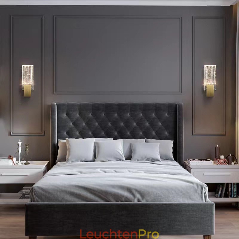 Postmodernen Minimalistischen Wohnzimmer Kristall Wandleuchten Amerikanischen Kunst Nacht Schlafzimmer Studie Wandleuchten